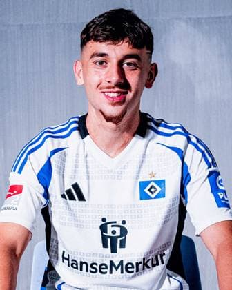 Bilal Yalcinkaya (Hamburger SV) Porträttermin Saison 2024 2025, Herren, 2.BL, HSV, Hamburg,