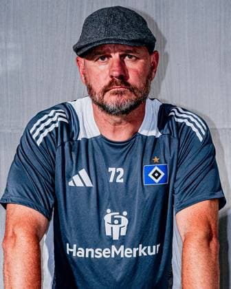 Cheftrainer Steffen Baumgart (Hamburger SV) Porträttermin Saison 2024 2025, Herren, 2.BL, HSV, Hamburg,