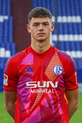 04.11.2024, Fussball, Saison 2024 2025, 2. Bundesliga, Porträttermin FC Schalke 04, Luca Podlech (FC Schalke 04) Gelsenkirchen Veltins Arena NRW Deutschland xRHR-FOTOx Copyright: RHR-FOTOx RHR-FOTO