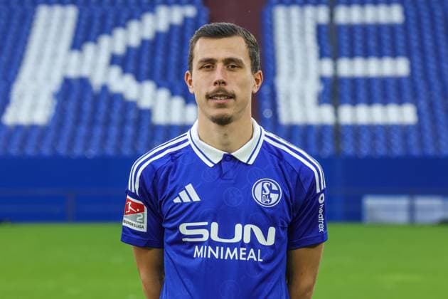 04.11.2024, Fussball, Saison 2024 2025, 2. Bundesliga, Porträttermin FC Schalke 04, Ron Schallenberg (FC Schalke 04) Gelsenkirchen Veltins Arena NRW Deutschland xRHR-FOTOx Copyright: RHR-FOTOx RHR-FOTO