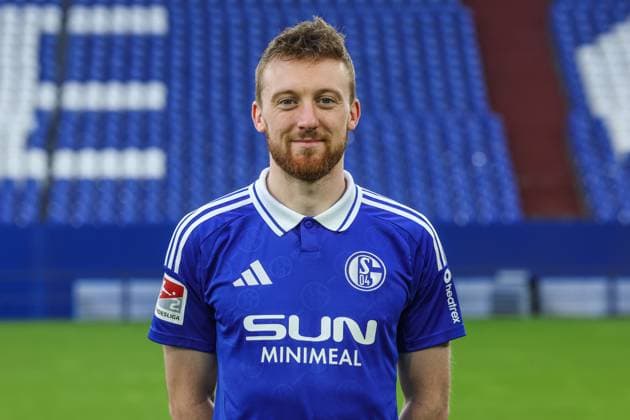 04.11.2024, Fussball, Saison 2024 2025, 2. Bundesliga, Porträttermin FC Schalke 04, Tobias Mohr (FC Schalke 04) Gelsenkirchen Veltins Arena NRW Deutschland xRHR-FOTOx Copyright: RHR-FOTOx RHR-FOTO