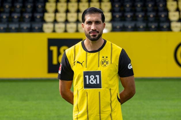 Borussia Dortmund; 1. BL, Porträttermin 2024 2025 Emre Can; Borussia Dortmund; 1. BL, Porträttermin 2024 2025 Foto: Borussia Dortmund Hendrik Deckers via Revierfoto Borussia Dortmund; 1. BL, Porträttermin 2024 2025