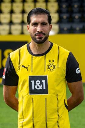 Borussia Dortmund; 1. BL, Porträttermin 2024 2025 Emre Can; Borussia Dortmund; 1. BL, Porträttermin 2024 2025 Foto: Borussia Dortmund Hendrik Deckers via Revierfoto Borussia Dortmund; 1. BL, Porträttermin 2024 2025