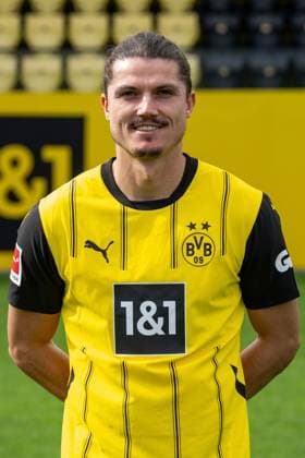 Borussia Dortmund; 1. BL, Porträttermin 2024 2025 Marcel Sabitzer; Borussia Dortmund; 1. BL, Porträttermin 2024 2025 Foto: Borussia Dortmund Hendrik Deckers via Revierfoto Borussia Dortmund; 1. BL, Porträttermin 2024 2025