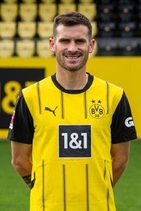 Borussia Dortmund; 1. BL, Porträttermin 2024 2025 Pascal Groß; Borussia Dortmund; 1. BL, Porträttermin 2024 2025 Foto: Borussia Dortmund Hendrik Deckers via Revierfoto Borussia Dortmund; 1. BL, Porträttermin 2024 2025