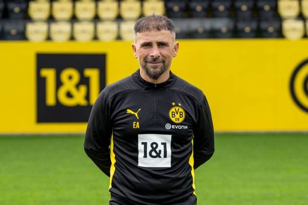 Borussia Dortmund; 1. BL, Porträttermin 2024 2025 Co-Trainer Ertugrul Arslan; Borussia Dortmund; 1. BL, Porträttermin 2024 2025 Foto: Borussia Dortmund Hendrik Deckers via Revierfoto Borussia Dortmund; 1. BL, Porträttermin 2024 2025