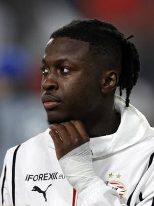 EINDHOVEN - Johan Bakayoko of PSV Eindhoven during the UEFA Champions league match between PSV Eindhoven and Girona FC at Phillips Stadium on Nov. 5, 2024 in Eindhoven, Netherlands. ANP MAURICE VAN STEEN UEFA Champions League 2024 25 League Phase MD4 2024 25 xVIxANPxSportx xxANPxIVx 512758994 originalFilename: 512758994.jpg