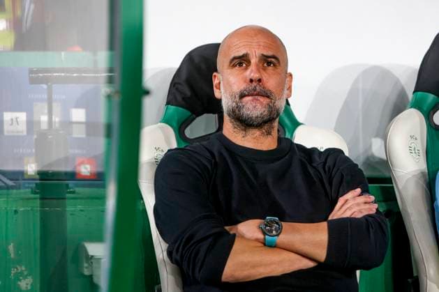Pep Guardiola head coach of Manchester City during the UEFA Champions League 2024 25 League Phase MD4 match between Sporting Clube de Portugal and Manchester City at Estadio Jose Alvalade on November 05, 2024 in Lisbon, Portugal. UEFA Champions League - Sporting CP vs Manchester City (Valter Gouveia SPP) Copyright: xValterxGouveia SPPx spp-en-VaGo-VG_L0734