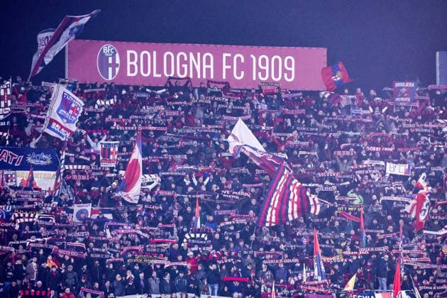 Champions League 2024 25 football match between FC Bologna vs AS Monaco During the Champions League match 05 11 2024 Football match between FC Bologna vs AS Monaco at the Dall Ara stadium in Bologna In picture: supporters bologna BOLOGNA Stadium Renato Dall Ara Bologna ITALY Copyright: xFABIOxSASSOxFabioxSassox Bologna Monaco2024_11_05Fabio Sasso5268