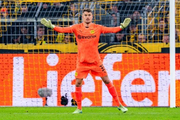 05.11.2024, Borussia Dortmund vs. Sturm Graz, UEFA Champions League, 4. Spieltag Alexander Meyer (Borussia Dortmund, 33) Copyright: xBahhoxKarax