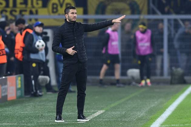 Fußball Champions League 4. Spieltag Borussia Dortmund - Sturm Graz am 05.11.2024 im Signal Iduna Park in Dortmund Nuri Sahin ( Trainer Cheftrainer Dortmund )