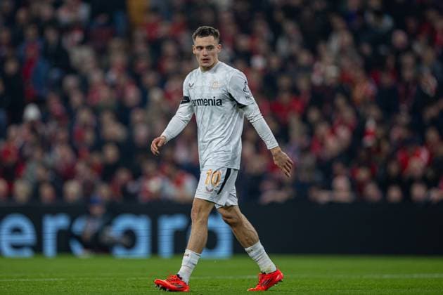 Football - UEFA Champions League - League Phase - Liverpool FC v Bologna FC 1909 LIVERPOOL, ENGLAND - Wednesday, October 2, 2024: Bayer Leverkusen s Florian Wirtz during the UEFA Champions League game between Liverpool FC and Bologna FC 1909 at Anfield. (Photo by David Rawcliffe Propaganda) LIVERPOOL Anfield MERSEYSIDE ENGLAND  Copyright: xDavidxRawcliffex P2024-11-05-Liverpool_Leverkusen-21