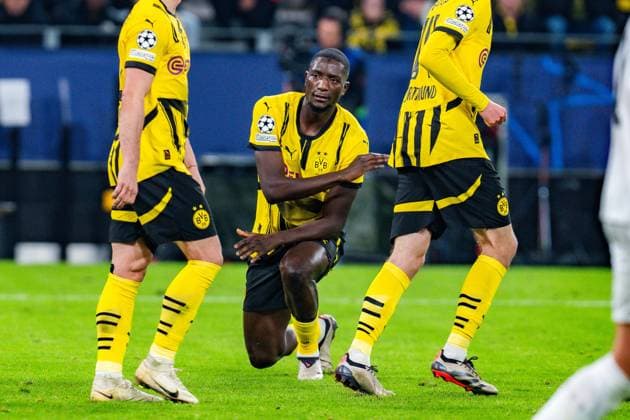 05.11.2024, Borussia Dortmund vs. Sturm Graz, UEFA Champions League, 4. Spieltag Serhou Guirassy (Borussia Dortmund, 9) Copyright: xBahhoxKarax