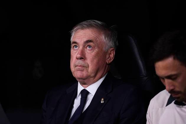 UEFA Champions League soccer match Real Madrid vs Milan at Santiago Bernabeu Stadium in Madrid, Spain 05 November 2024 Ancelotti 900 Cordon Press  900 CordonxPress LOF - UEFA Champions League Real Madrid vs Milan