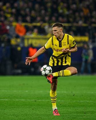 DORTMUND, GERMANY - 05.11.24: Nico Schlotterbeck, The match of match UEFA Champion League Borussia Dortmund vs Sturm Graz at SIGNAL IDUNA PARK  Copyright: xVITALIIxKLIUIEVx