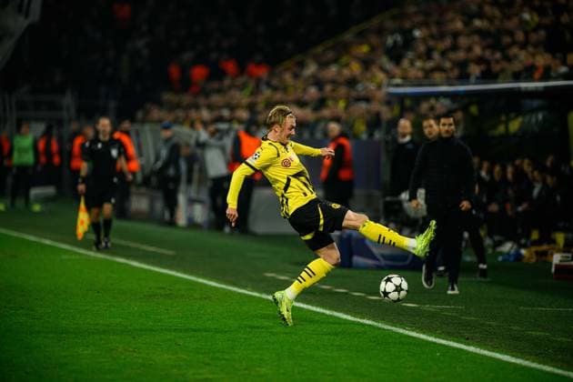 DORTMUND, GERMANY - 05.11.24: Julian Brandt, The match of match UEFA Champion League Borussia Dortmund vs Sturm Graz at SIGNAL IDUNA PARK  Copyright: xVITALIIxKLIUIEVx