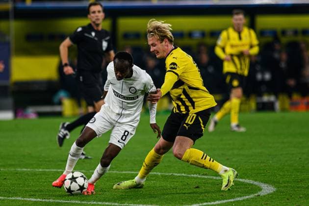 DORTMUND, GERMANY - 05.11.24: Julian Brandt, The match of match UEFA Champion League Borussia Dortmund vs Sturm Graz at SIGNAL IDUNA PARK  Copyright: xVITALIIxKLIUIEVx