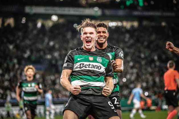 RECORD DATE NOT STATED Sporting cp x mancherter city fc Lisbon Portugal Copyright: xIsidroxGomesx
