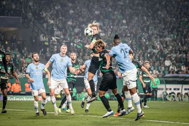 RECORD DATE NOT STATED Sporting cp x mancherter city fc Lisbon Brazil Copyright: xIsidroxGomesx