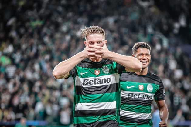 RECORD DATE NOT STATED Sporting cp x mancherter city fc Lisbon Portugal Copyright: xIsidroxGomesx