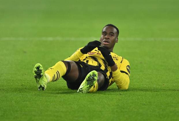 Jamie Gittens (Borussia Dortmund) 05.11.2024, Fussball UEFA Champions League 2024 25, 4. Spieltag Borussia Dortmund - SK Sturm Graz 1:0 Dortmund Signal Iduna Park Nordrhein Westfalen Deutschland