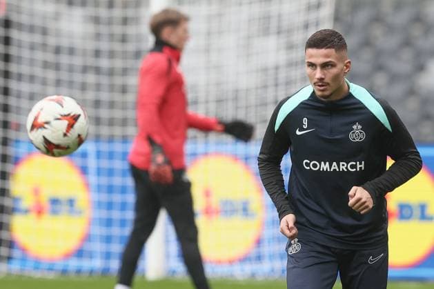 Union s Franjo Ivanovic pictured during a training session of Belgian soccer team Royale Union Saint-Gilloise in Brussels, on Wednesday 06 November 2024. The team prepares for tomorrow s match against Italian team AS Roma, in the fourth day (out of 8) of the League phase of the UEFA Europa League tournament. BRUNOxFAHY  x104705440x