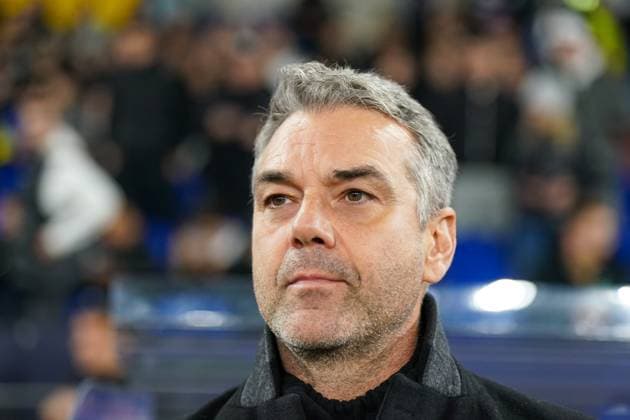Shakhtar Donetsk (UKR) vs. Young Boys (SUI) YB - Fussball: UEFA Champions League 2024 25, 4. Spieltag, Schachtar Donezk vs. Young Boys Bern, Arena AufSchalke Veltins-Arena (Gelsenkirchen): Marino PuÅ¡iÄ‡ Marino Pusic Marino Pusitsch (Schachtar Donezk) Copyright: xJOERANxSTEINSIEKx