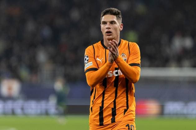 UEFA Champions League: FC Shakhtar Donetsk - BSC Young Boys; 06.11.2024 Georgy Sudakov (FC Shakhtar Donetsk, 10) UEFA Champions League: FC Shakhtar Donetsk - BSC Young Boys; Arena AufSchalke, Gelsenkirchen; 06.11.2024 Copyright: xBEAUTIFULxSPORTS Buriakovx