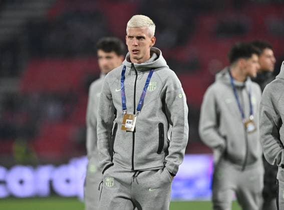 CRVENA ZVEZDA vs BARCELONA DANI OLMO, football player of Barcelona at the Champions League match against Crvena zvezda, at Stadium Rajko Mitic. Belgrade, 06.11.2024. photo: MN Press photo FOOTBALL, UEFA, CHAMPIONS LEAGUE, BARCELONA, RED STAR, CRVENA ZVEZDA Belgrade Stadium Rajko Mitic Serbia Copyright: xMarkoxMetlasx xMNxPressx