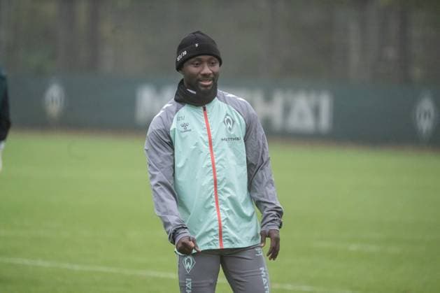 GER, 1.FBL, Werder Bremen Training U23 06.11.2024, Trainingsgelaende am WESERSTADION - Platz 4 5, Bremen, GER, 1.FBL, Werder Bremen Training U23 Naby Keita (Werder Bremen 18; (Training bei der U23)