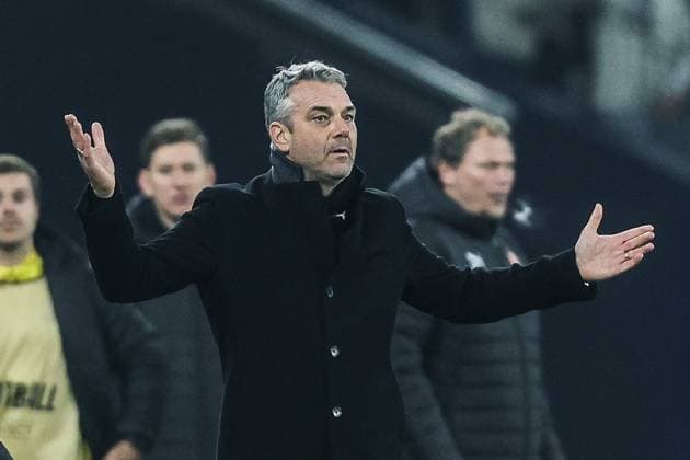 Fussball, UEFA Champions League Saison 2024 2025 Ligaphase 4.Spieltag FC Shakhtar Donetsk - BSC Young Boys 06.11.2024, Arena AufSchalke Marino Pusic f(Cheftrainer, FC Shakhtar) Gelsenkirchen Arena AufSchalke VELTINS-Arena Nordrhein-Westfahlen Deutschland