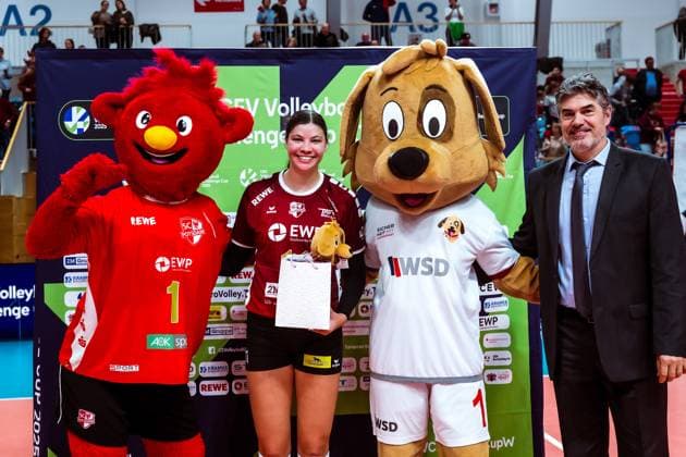 CEV Challenge Cup SC Potsdam - ZOK UB; 06.11.2024 CEV Challenge Cup SC Potsdam - ZOK UB Copyright: xBEAUTIFULxSPORTS NicolxMarschallx