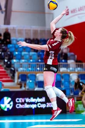CEV Challenge Cup SC Potsdam - ZOK UB; 06.11.2024 CEV Challenge Cup SC Potsdam - ZOK UB Copyright: xBEAUTIFULxSPORTS NicolxMarschallx