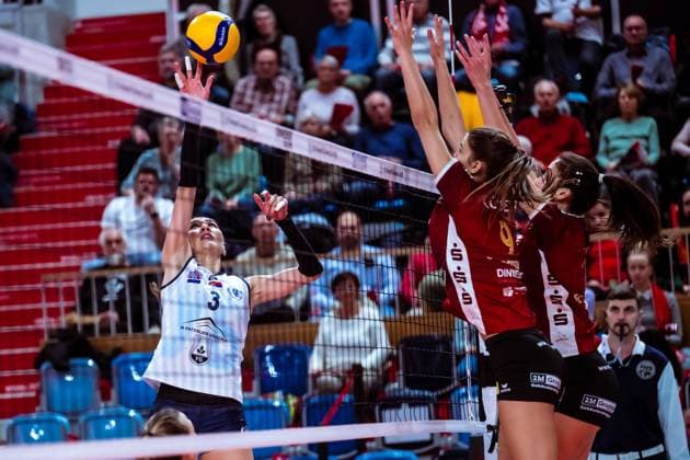 CEV Challenge Cup SC Potsdam - ZOK UB; 06.11.2024 CEV Challenge Cup SC Potsdam - ZOK UB Copyright: xBEAUTIFULxSPORTS NicolxMarschallx