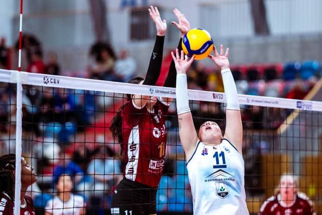 CEV Challenge Cup SC Potsdam - ZOK UB; 06.11.2024 CEV Challenge Cup SC Potsdam - ZOK UB Copyright: xBEAUTIFULxSPORTS NicolxMarschallx