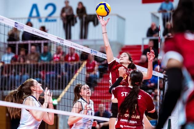 CEV Challenge Cup SC Potsdam - ZOK UB; 06.11.2024 CEV Challenge Cup SC Potsdam - ZOK UB Copyright: xBEAUTIFULxSPORTS NicolxMarschallx