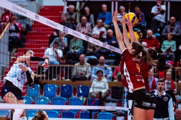 CEV Challenge Cup SC Potsdam - ZOK UB; 06.11.2024 CEV Challenge Cup SC Potsdam - ZOK UB Copyright: xBEAUTIFULxSPORTS NicolxMarschallx