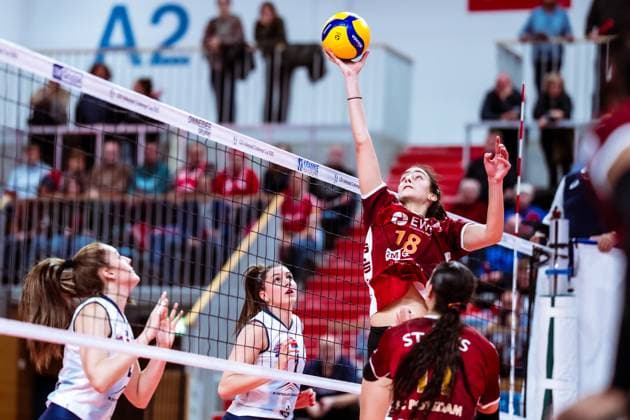 CEV Challenge Cup SC Potsdam - ZOK UB; 06.11.2024 CEV Challenge Cup SC Potsdam - ZOK UB Copyright: xBEAUTIFULxSPORTS NicolxMarschallx