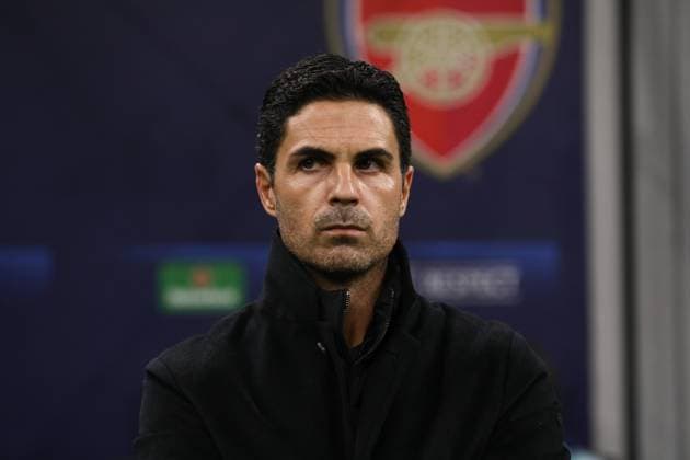 November 6, 2024, Milan, Lombardy, Italy: Head coach MIKEL ARTETA of ARSENAL during Matchday 4 of 8 of the UEFA Champions League 2024 2025 between INTER MILAN and ARSENAL FC at San Siro in Milan, Italy Milan Italy - ZUMAc179 20241106_zep_c179_020 Copyright: xMickaelxChavetx