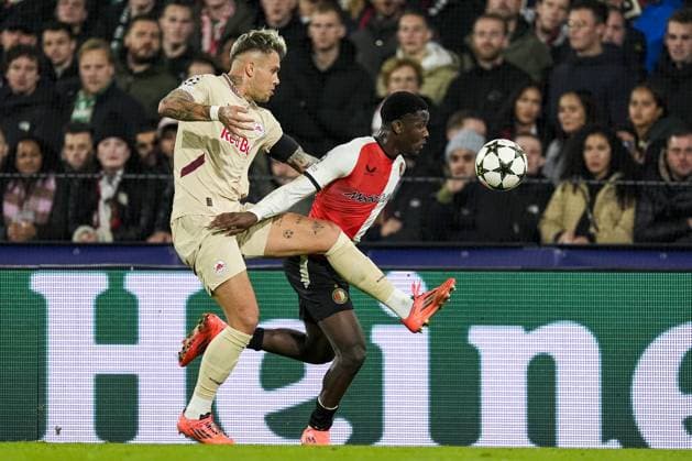 UEFA Champions League: Feyenoord v FC Red Bull Salzburg Rotterdam - Ibrahim Osman of Feyenoord during the fourth round of the new format of The Champions League 2024 2025. The match is set between Feyenoord and FC Red Bull Salzburg at Stadion Feijenoord De Kuip on 6 November 2024 in Rotterdam, The Netherlands. Copyright: xTomxBodex