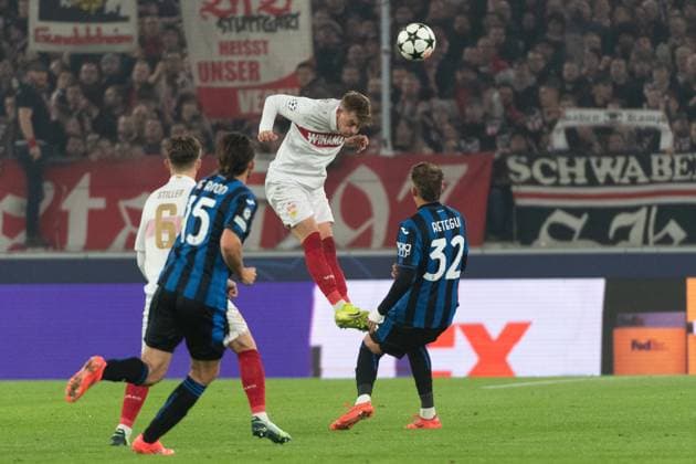 v.li. Maximilian Mittelstaedt (VfB Stuttgart, 07), 32sb GER, VfB Stuttgart vs. Atalanta Bergamo, Fussball, Herren, UEFA Champions League, 4. Spieltag, Spielzeit 2024 2025, 06.11.2024, GER, VfB Stuttgart vs. Atalanta Bergamo, Fussball, Herren, UEFA Champions League, 4. Spieltag, Spielzeit 2024 2025, 06.11.2024 Stuttgart Copyright: xEibner-Pressefoto WolfgangxFrankx EP_WFK