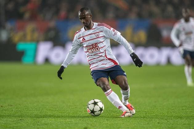 Kamory Doumbia during UEFA Champions league match, AC Sparta Prague - Stade Brest , 06. november 2024, Epet Arena, Prague, Czech republic Copyright: xMICHALxFAJT,ZOSPORTU.SKx DSC_5638