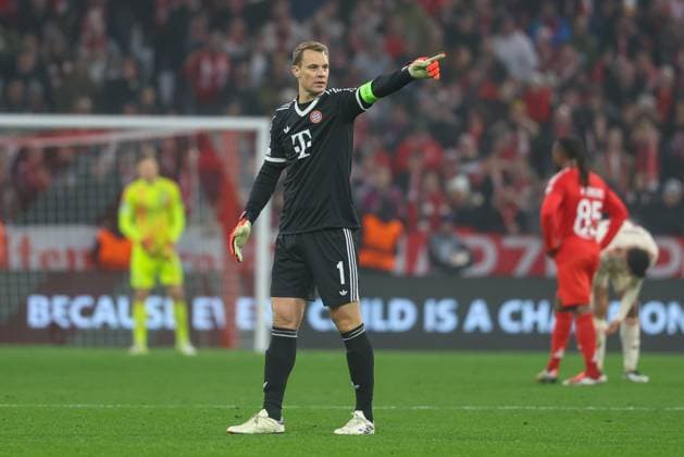 Manuel Neuer 1 (FC Bayern Muenchen), FC Bayern Muenchen vs. Benfica Lissabon, Champions League, Fussball, 4. Spieltag, 06.11.2024 Muenchen Bayern Deutschland