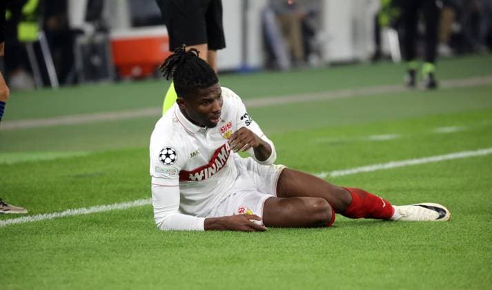 06.11.24 VfB Stuttgart - Atalanta Bergamo Deutschland, Stuttgart, 06.11.2024, Fussball, UEFA Champions League, VfB Stuttgart - Atalanta Bergamo: El Bilal Toure (VfB Stuttgart).