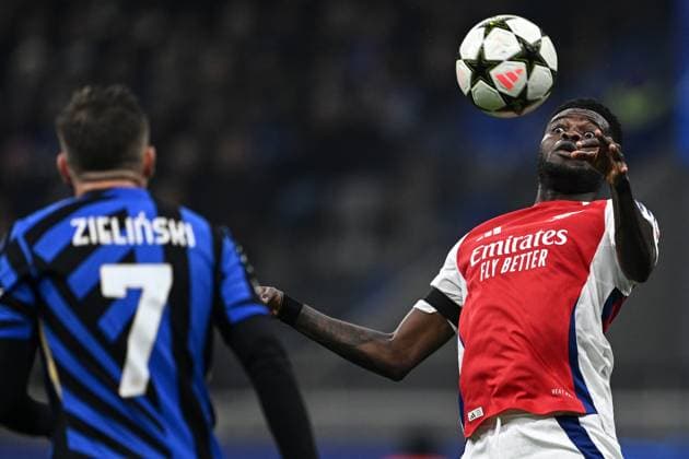 Mg Milano 06 11 2024 - Champions League Inter-Arsenal foto Matteo Gribaudi Image nella foto: Thomas Partey 