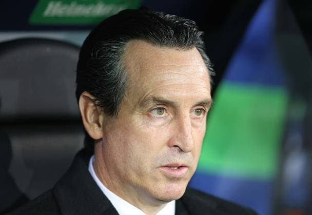 Fußball, CL, FC Brügge - Aston Villa - Club Brugge KV v Aston Villa, UEFA Champions League, League Phase, Jan Breydelstadion, Brugge, BELGIUM - 6th November 2024. Daniel Weir Crystal Pix Unai Emery Manager of Aston Villa. - Club Brugge KV v Aston Villa, UEFA Champions League, League Phase, Jan Breydelstadion, Brugge, BELGIUM - 6th November 2024. Daniel Weir Crystal Pix Brugge Jan Breydelstadion BELGIUM Copyright: xDanxWeirx CP_Club_Brugge_Aston_Villa_13