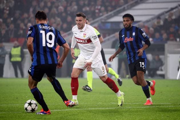 06.11.24 VfB Stuttgart - Atalanta Bergamo Deutschland, Stuttgart, 06.11.2024, Fussball, UEFA Champions League, VfB Stuttgart - Atalanta Bergamo: Ermedin Demirovic (VfB Stuttgart).