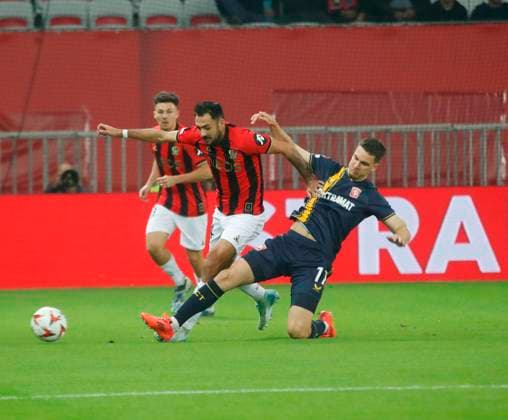football ogcnice fc twente PHOTOPQR NICE MATIN Frantz Bouton ; Nice ; 07 11 2024 ; football ogcnice fc twente phase de ligue J4 Nice France  Copyright: xPHOTOPQR NICExMATIN MAXPPPxFrantzxBoutonx 20241107NIM4601 20241107NIM4601