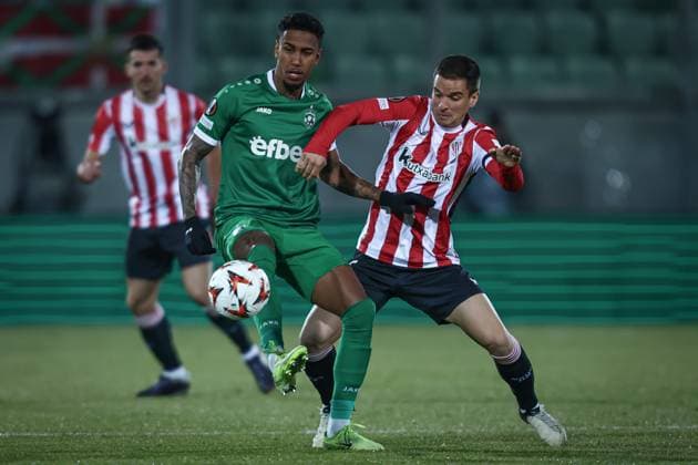 Football - Europa League - Group Stage - PFC Ludogorets - Athletic Club - 07.11.2024 Ryan Cruz (L) Bulgaria Copyright: xYulianxTodorovx