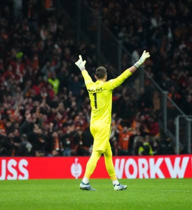 Galatasaray s goalkeeper Fernando Muslera during Galatasaray - Tottenham Hotspur UEFA Europe League match at Rams Stadium in Istanbul, Turkey, on 7 November 2024. ( Copyright: DepoxPhotos 18501250